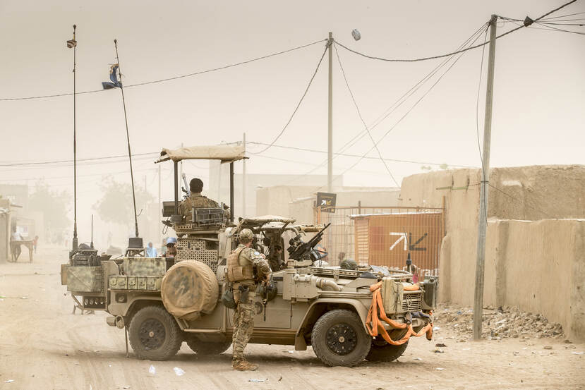 The Netherlands were active in Mali for Minusma before (archive photo april 2019) .