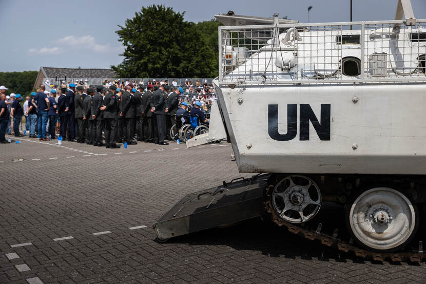 Almost 27 years after the fall of Srebrenica, veterans gathered in Schaarsbergen.