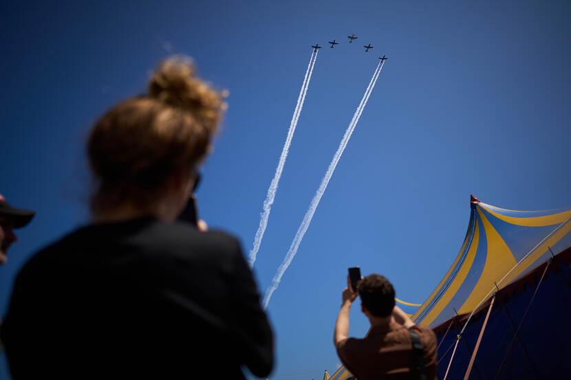 Flypast Veteran's Day.