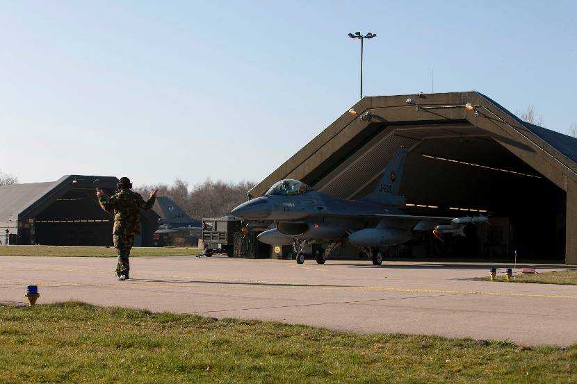 F-16 at Volkel Air Base.