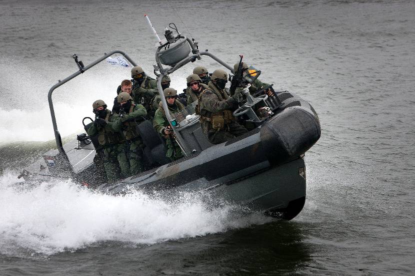 Frisc speedboat (fast raiding interception and special forces craft).