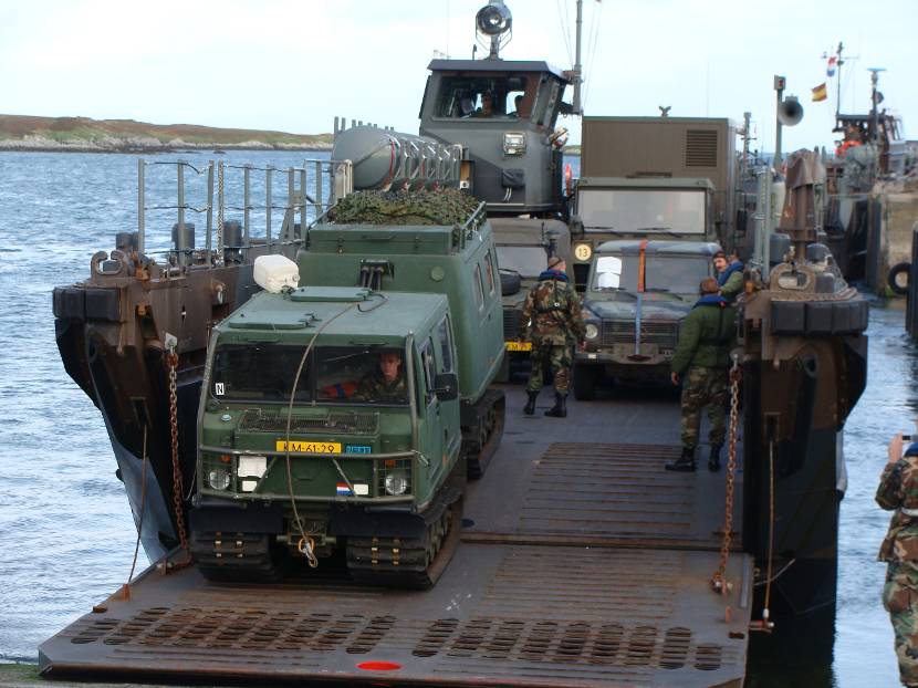 Mark II landing craft utility.