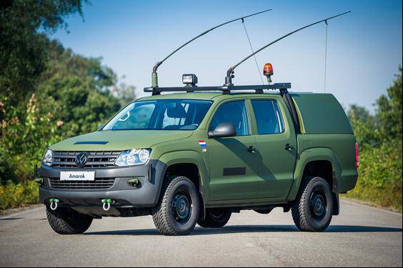 Amarok pick-up truck.