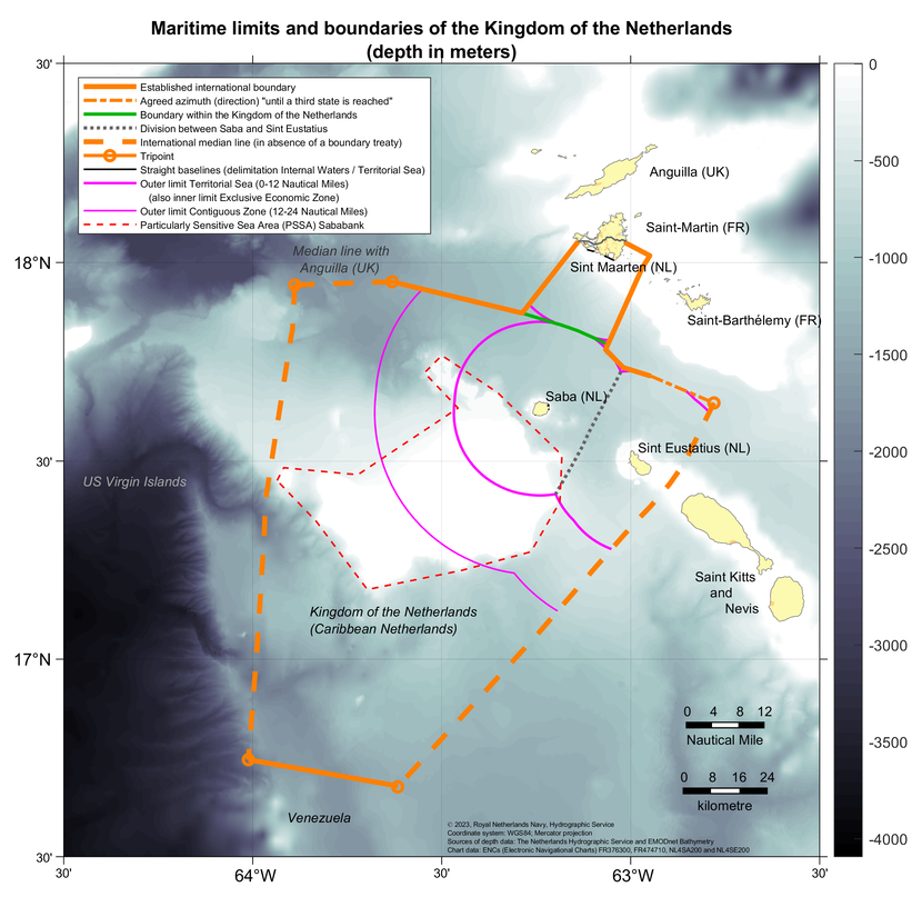 Leeward Islands boundaries depth 2024.