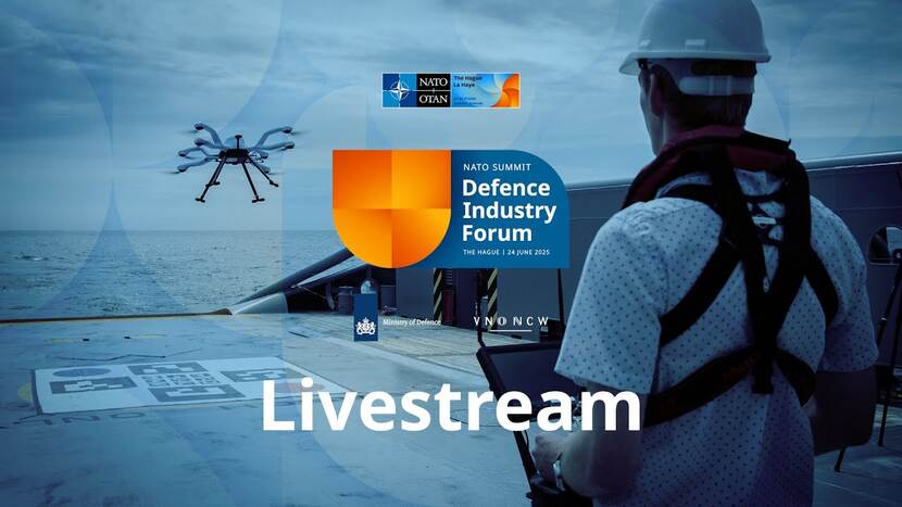 Logo livestream NATO Summit Defence Industry Forum