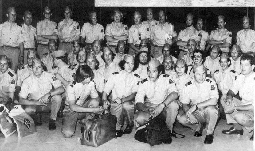 The Sahel detachment at Schiphol Airport just before departure.