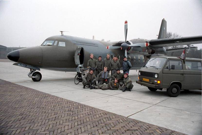 A special flight for the C-12 and its crew. It was the first time that a Dutch military aircraft had landed in a Warsaw Pact member state.