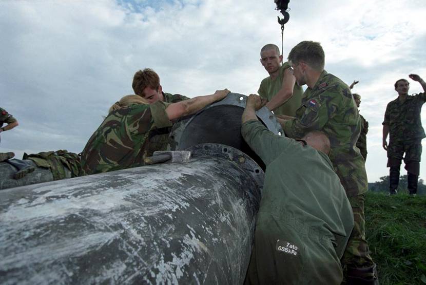 Flood disaster in Eastern Europe.