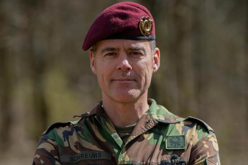 Brigadegeneraal Cas Schreurs.